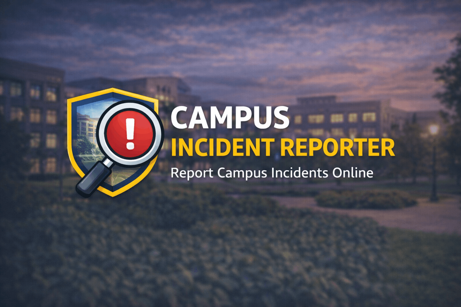 Campus Incident Reporter